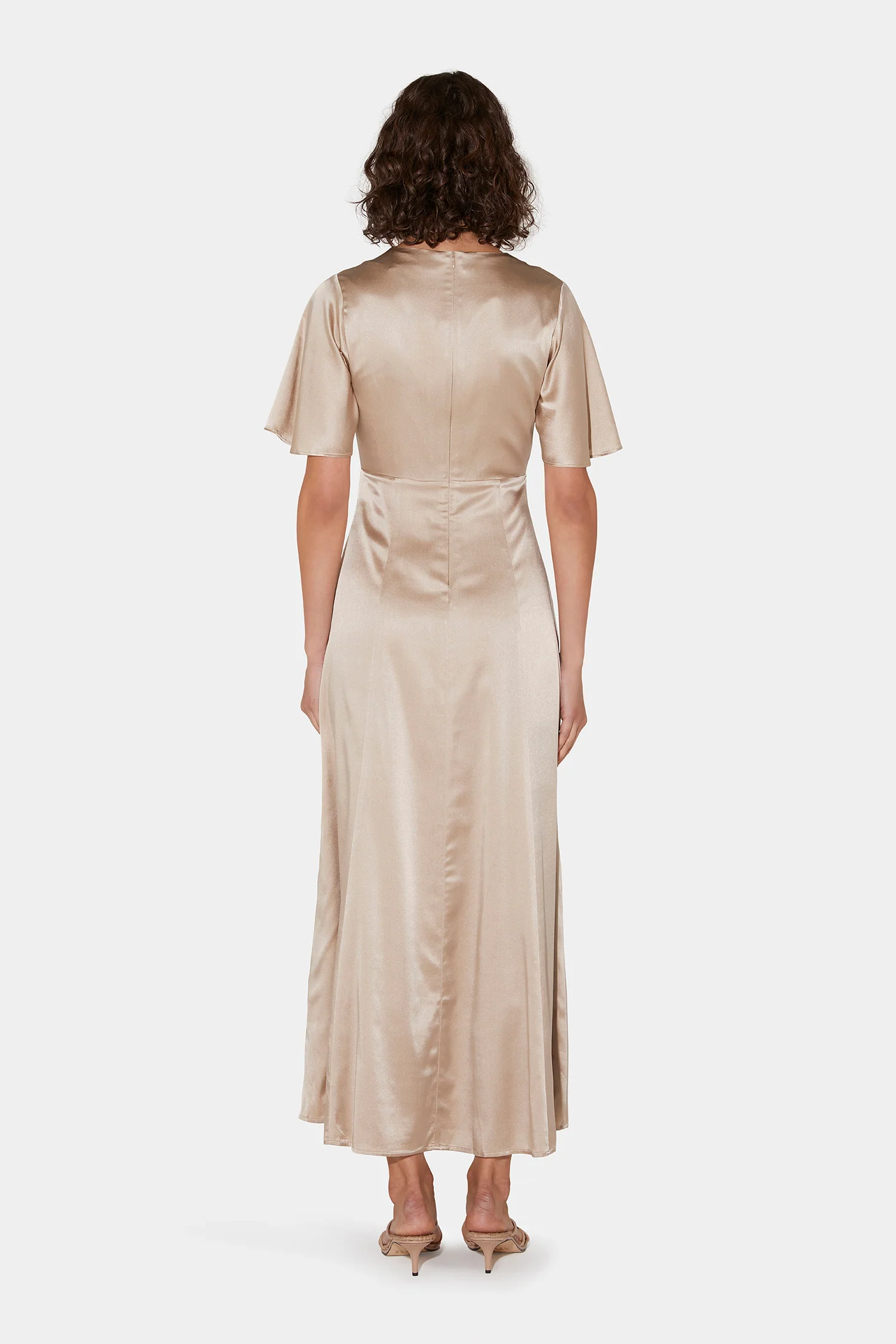 Amber Dress Almond - Image 5