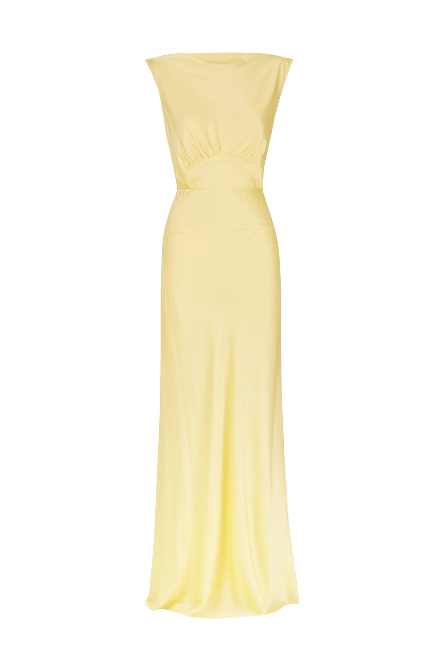 Clara Bias Dress Butter - Image 9