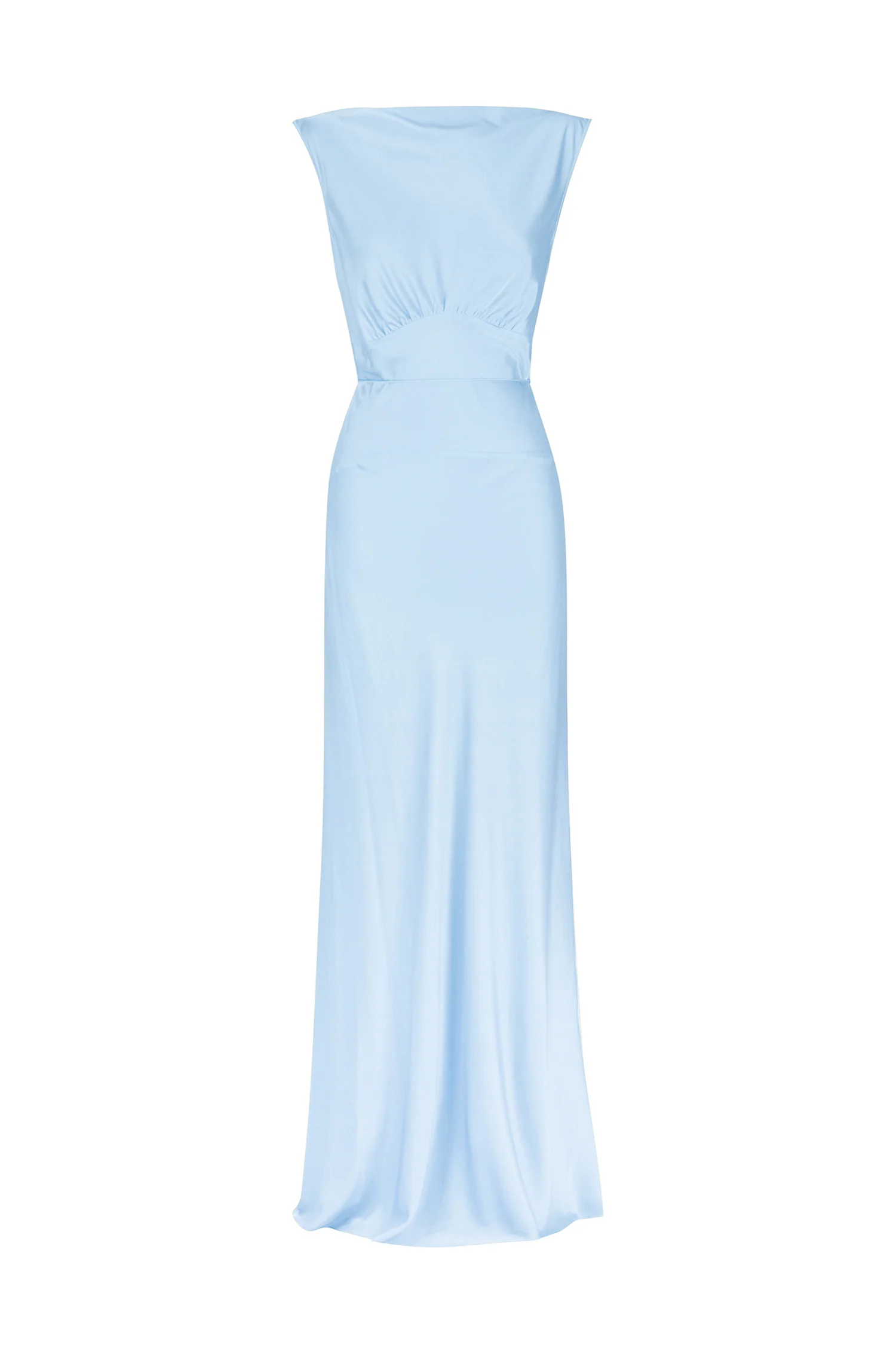 Clara Bias Dress Cornflower - Image 7