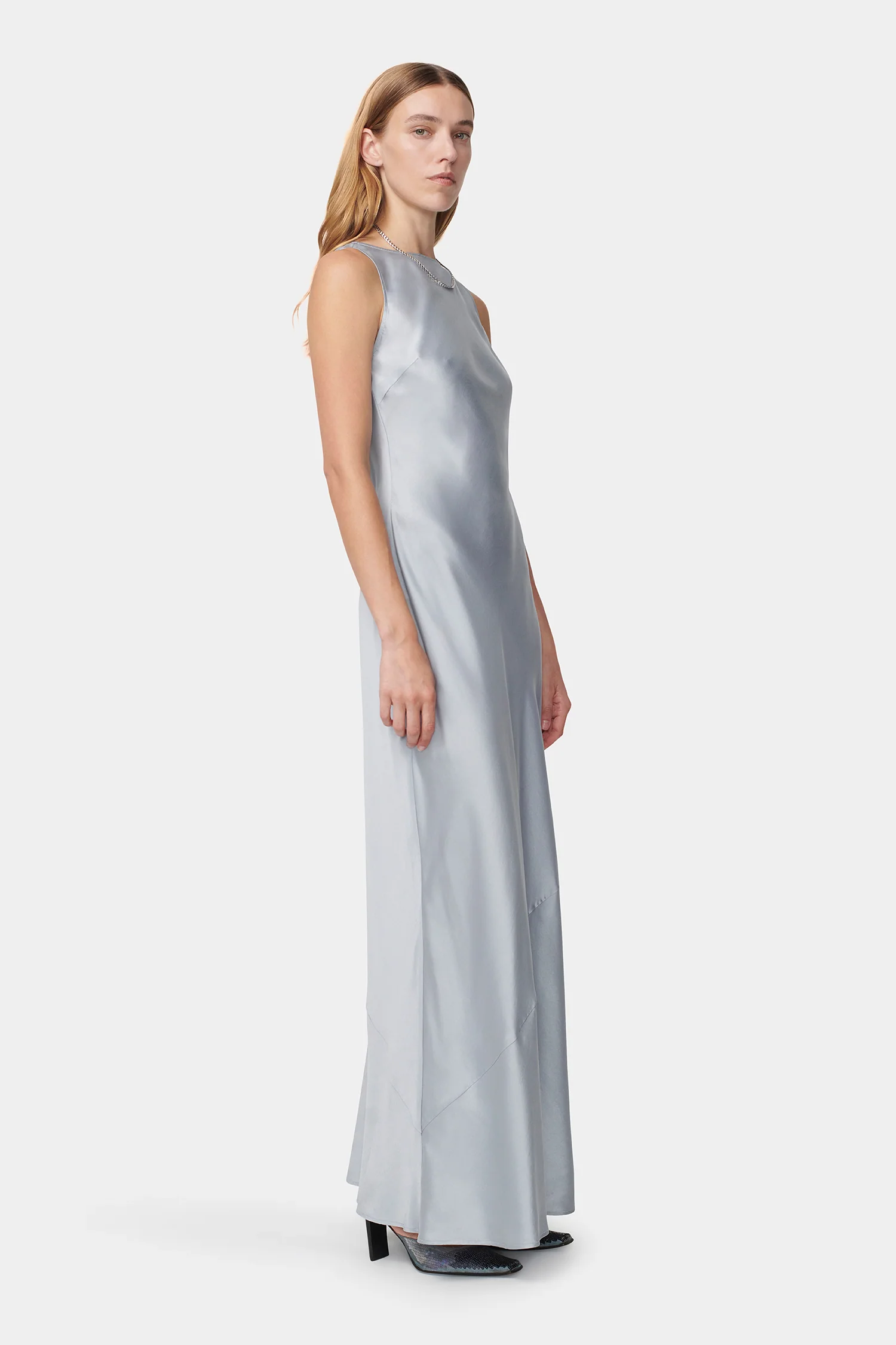 Elle Maxi Dress Stone - Image 4