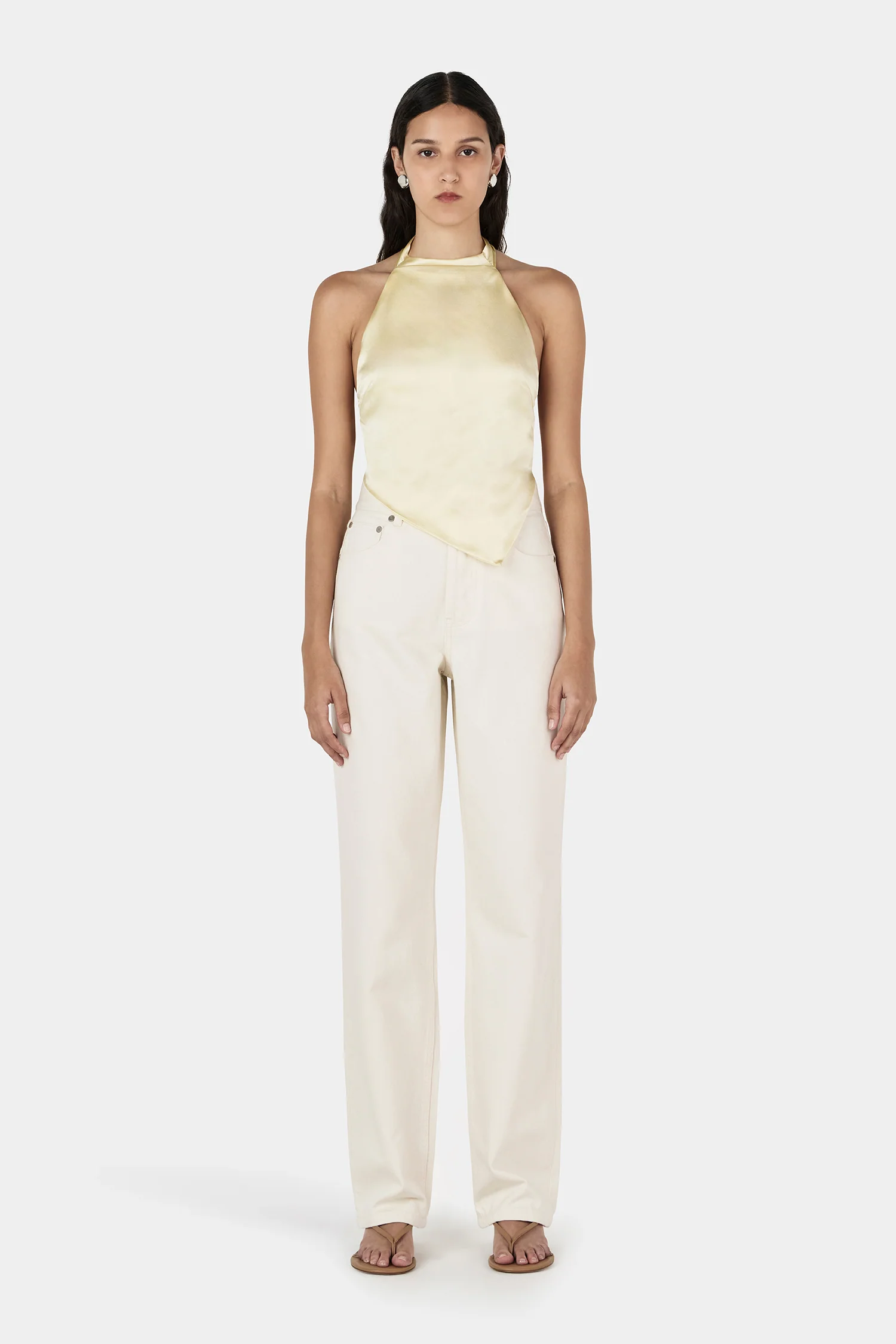 Ives Halter Top Lemon - Image 3