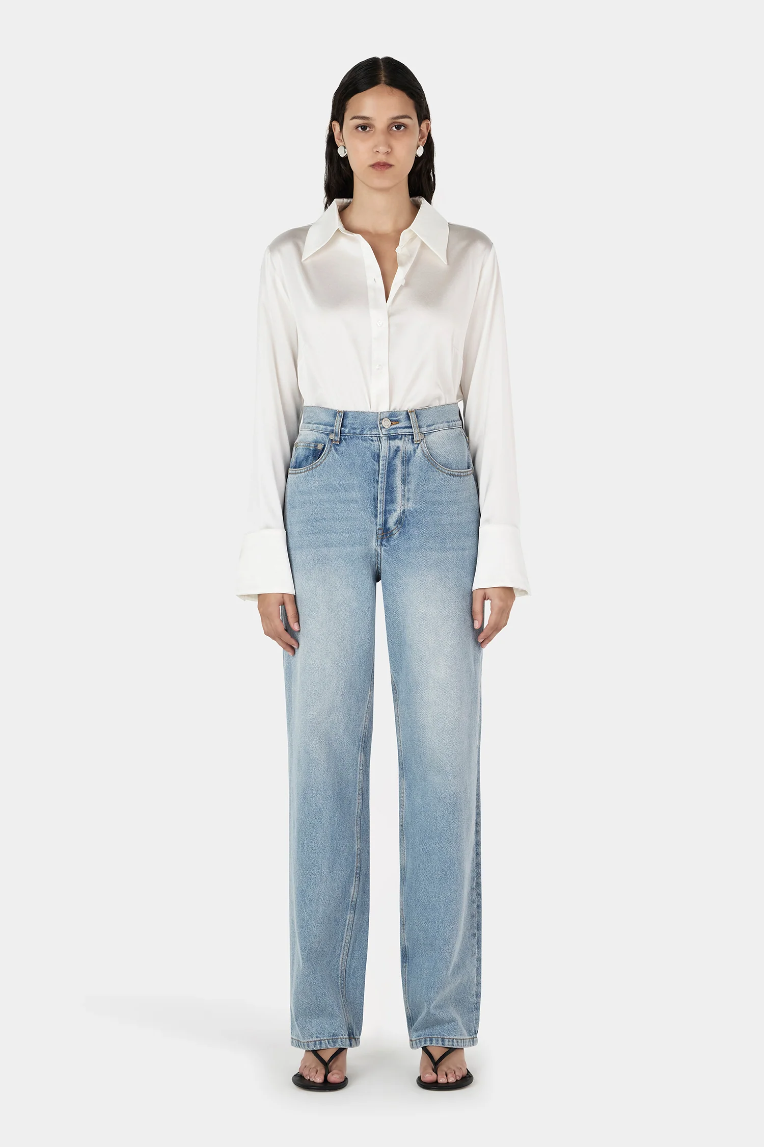 Jules Shirt Bone - Image 5