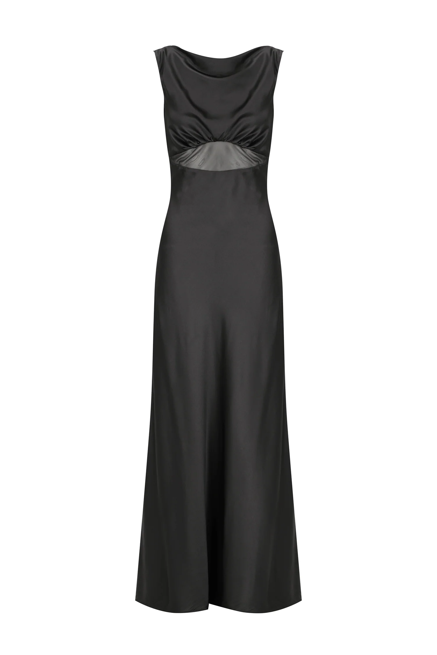 Karina Slip Dress Black - Image 6