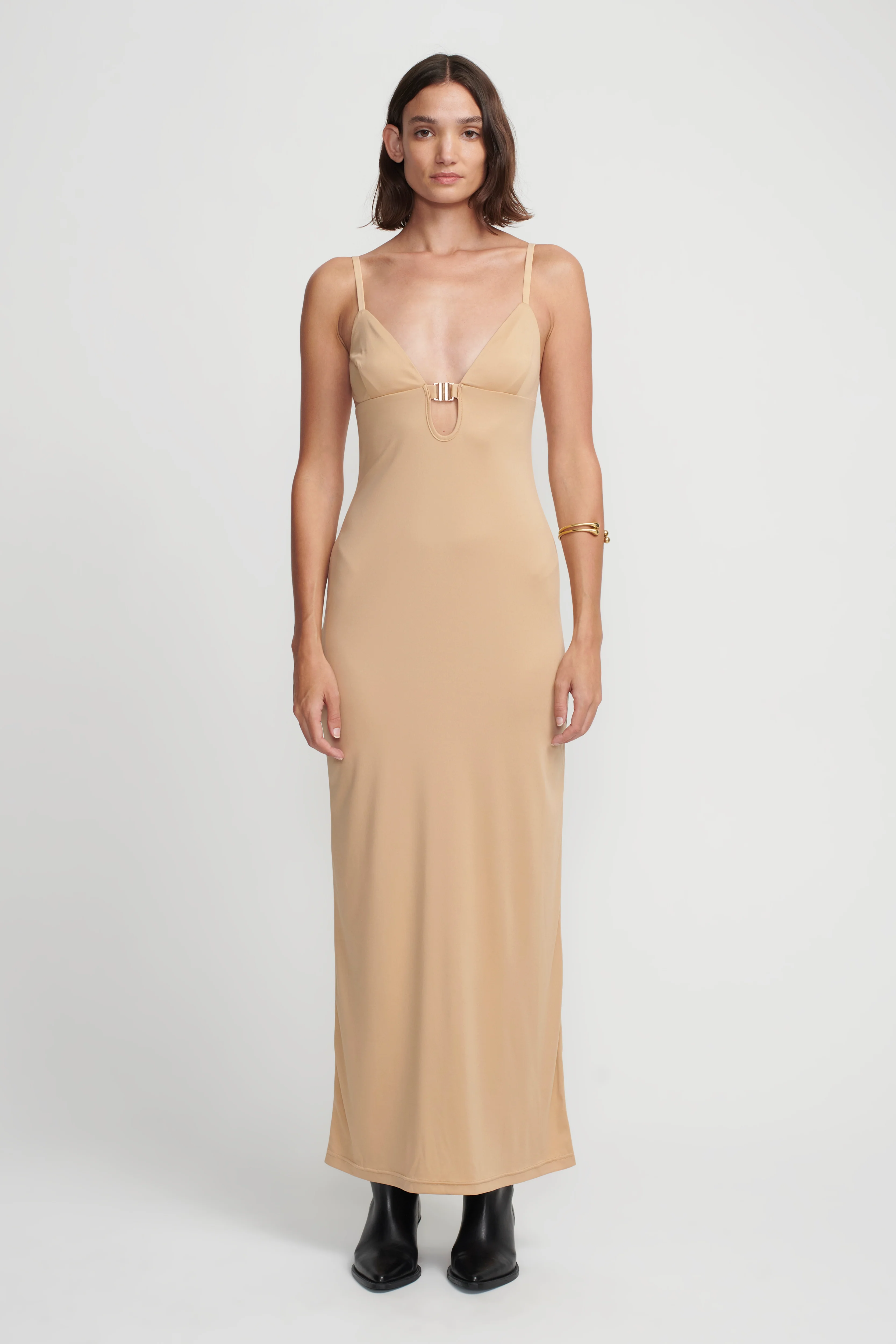 Leonardo Crochet Dress Golden Crochet - Image 8