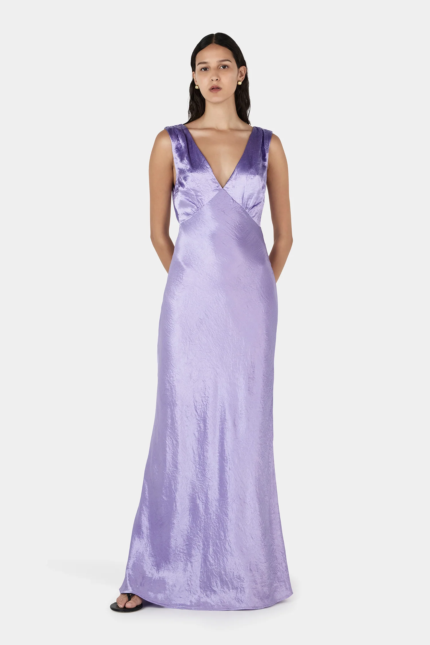 Marcelle Dress Lavender - Image 3