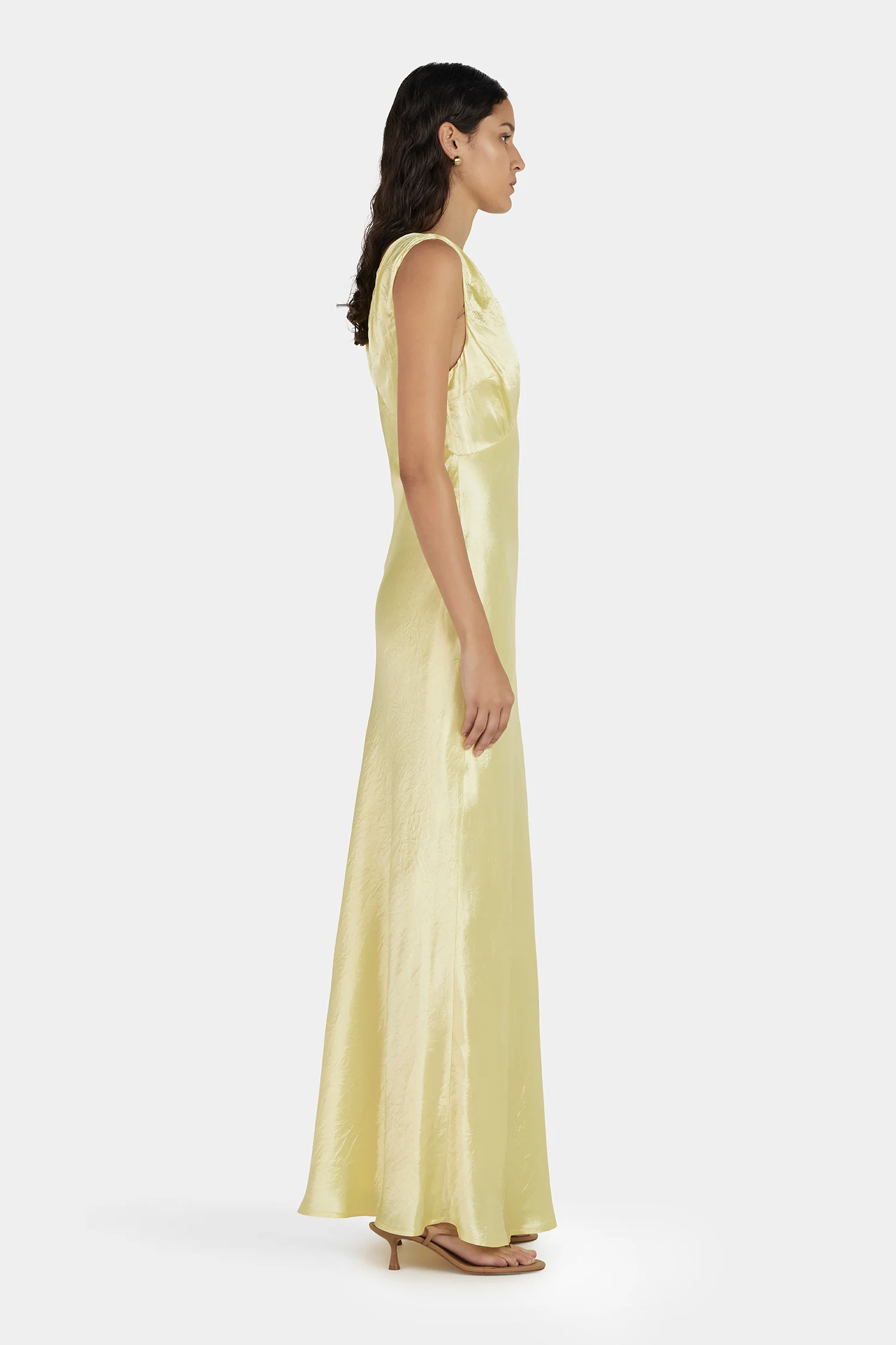 Marcelle Dress Lemon - Image 5