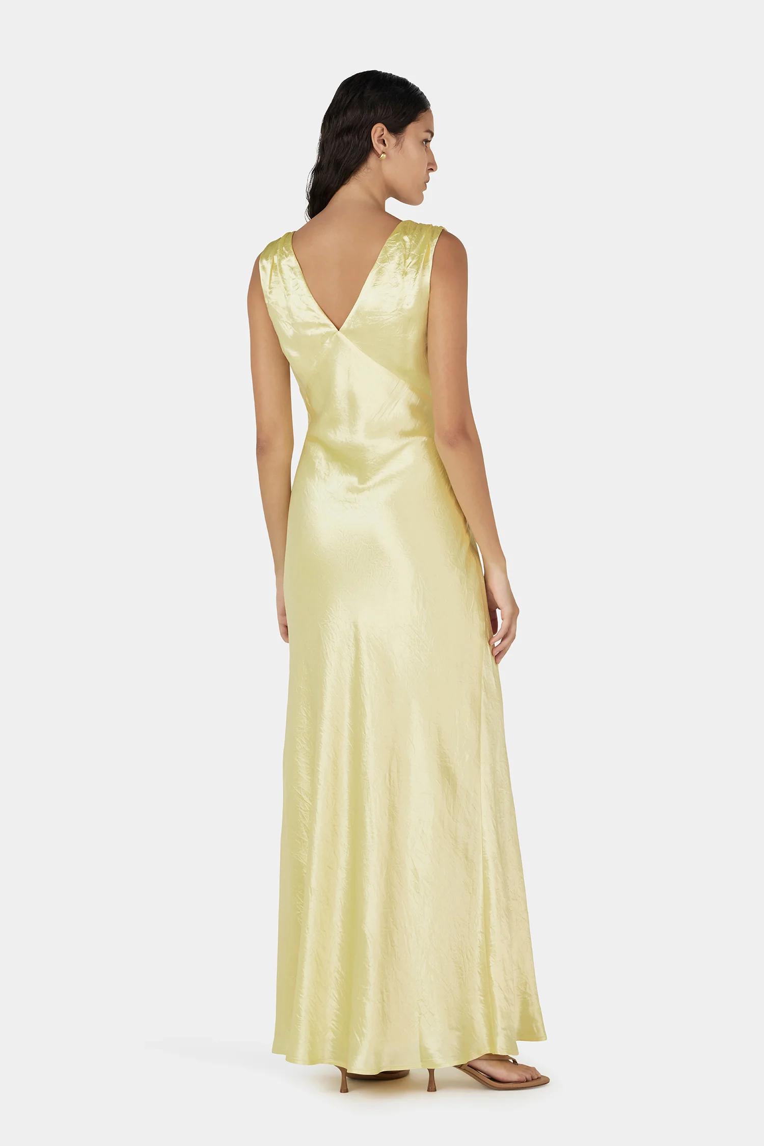 Marcelle Dress Lemon - Image 6