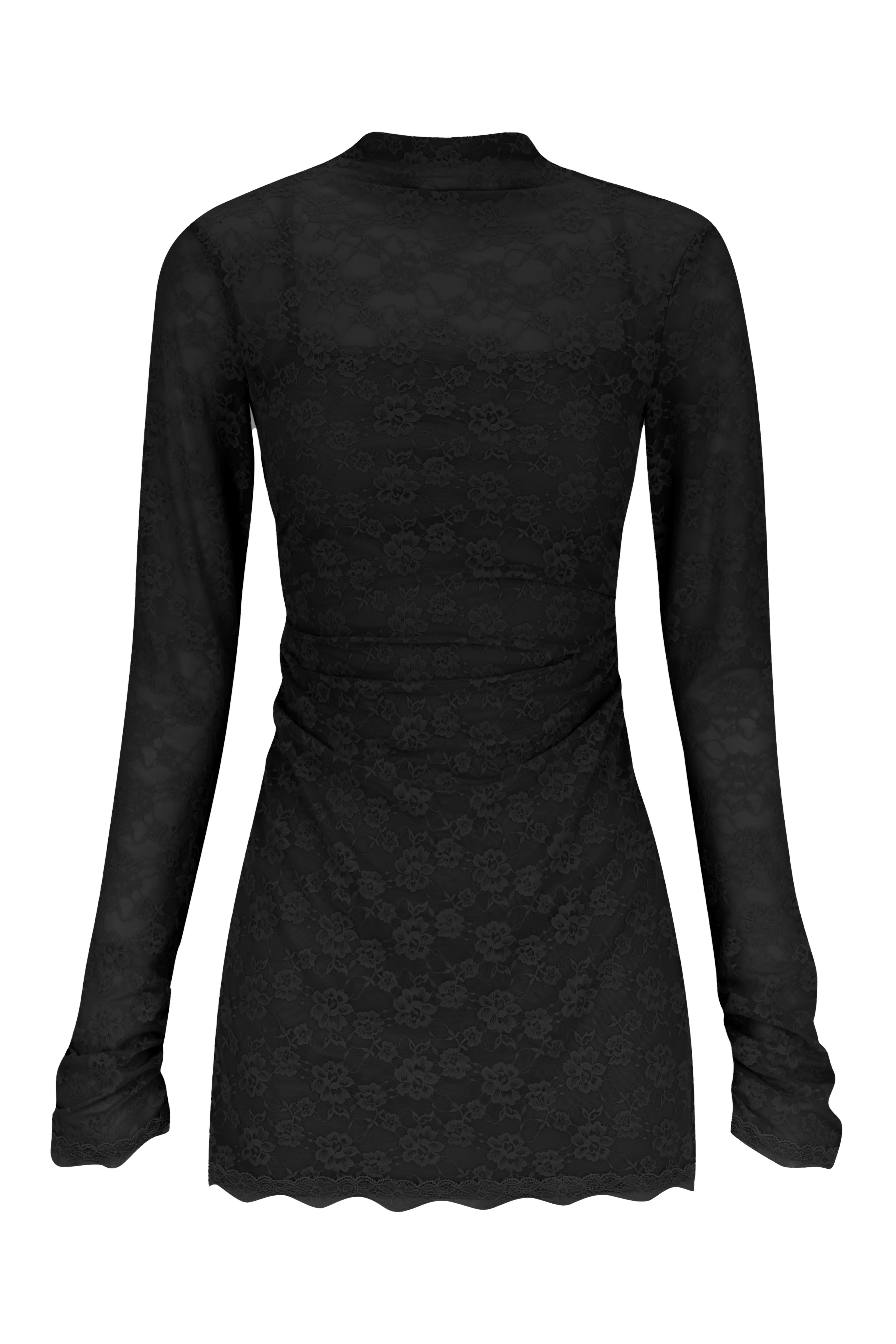 Marco Lace Dress Black - Image 7