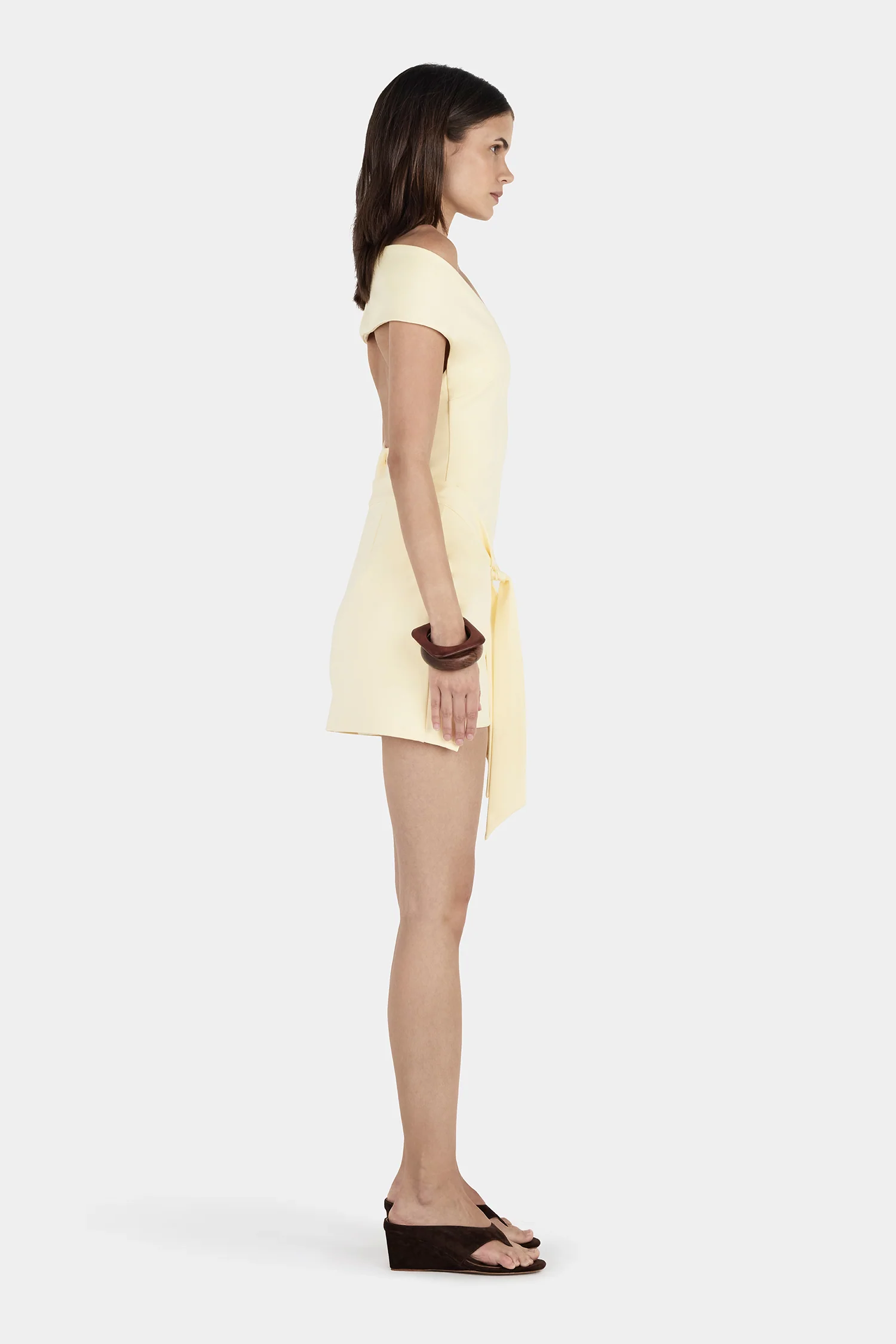 Mollie Mini Dress Butter - Image 5