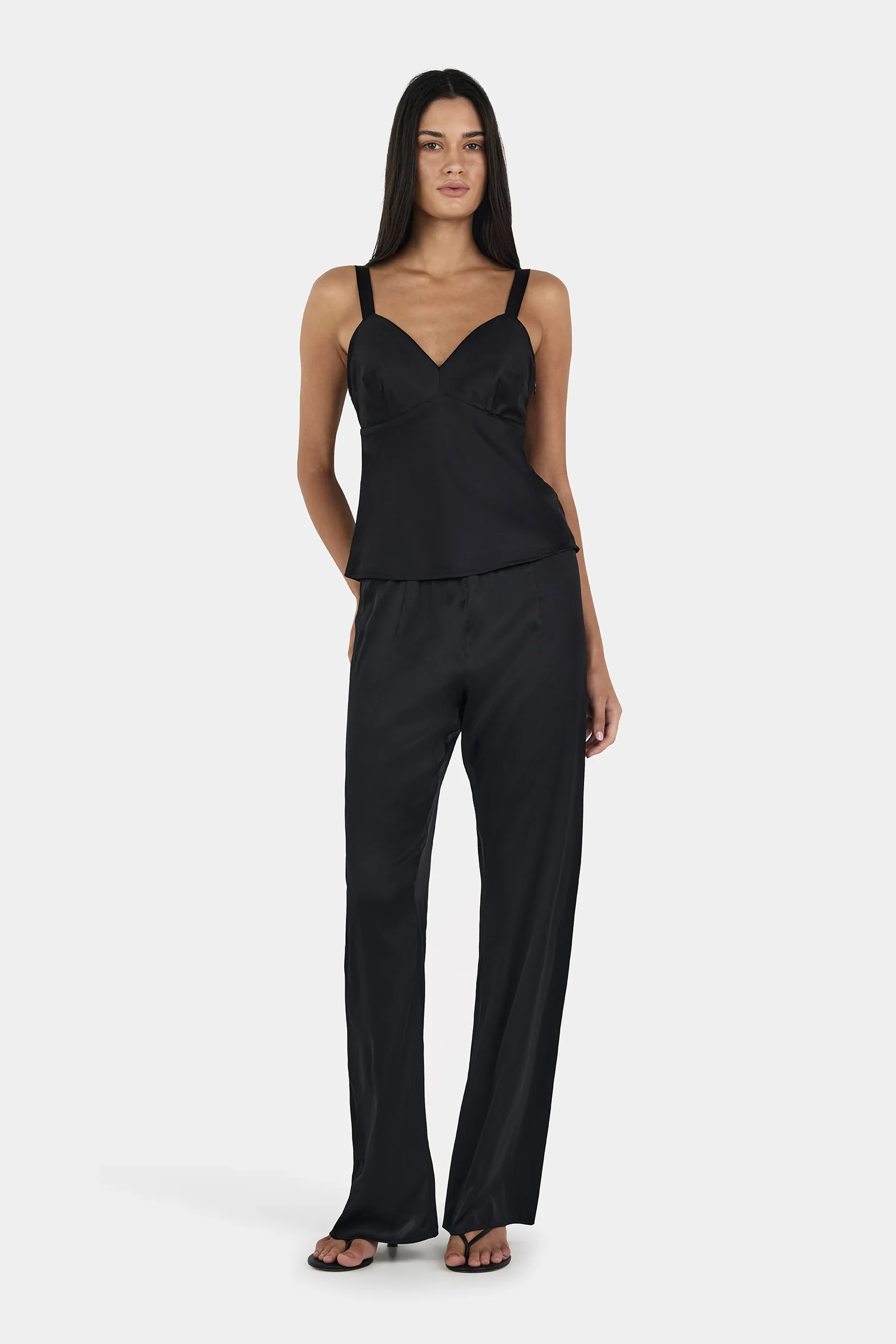 Nash Silk Pant Black - Image 3