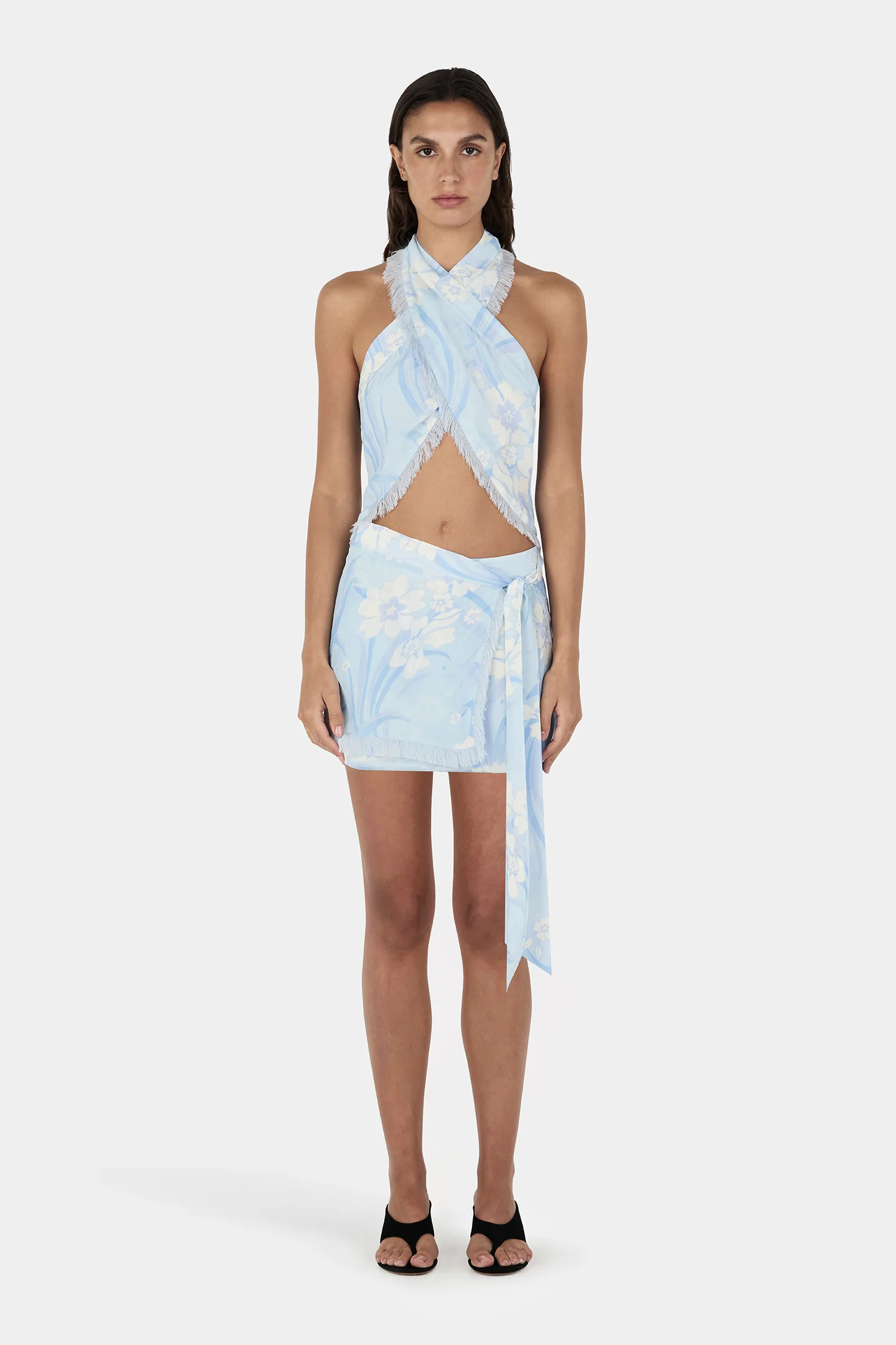 Sasha Wrap Top Retro Riveria - Image 7